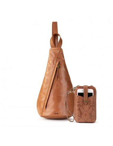 The Geo Sling and Silverlake Smartphone Crossbody Gift Set français