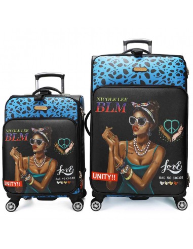 LATOYA LOVES WHO SHE IS 2 PIECE LUGGAGE SET livraison et retour toujours gratuits