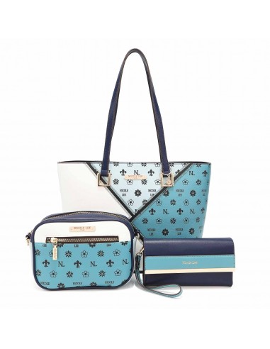 TRINITY 3 PIECE SET (Shopper, Crossbody, Clutch) le des métaux précieux