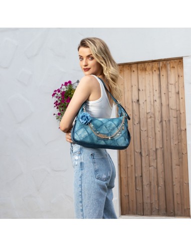 BLUE FLOWER SHOULDER BAG À commander