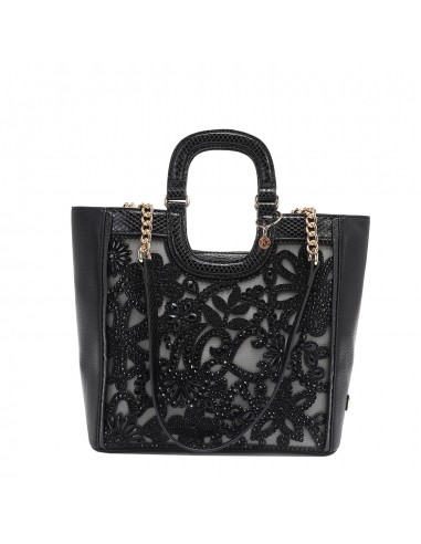 LACE TOP HANDLE HANDBAG Economisez 